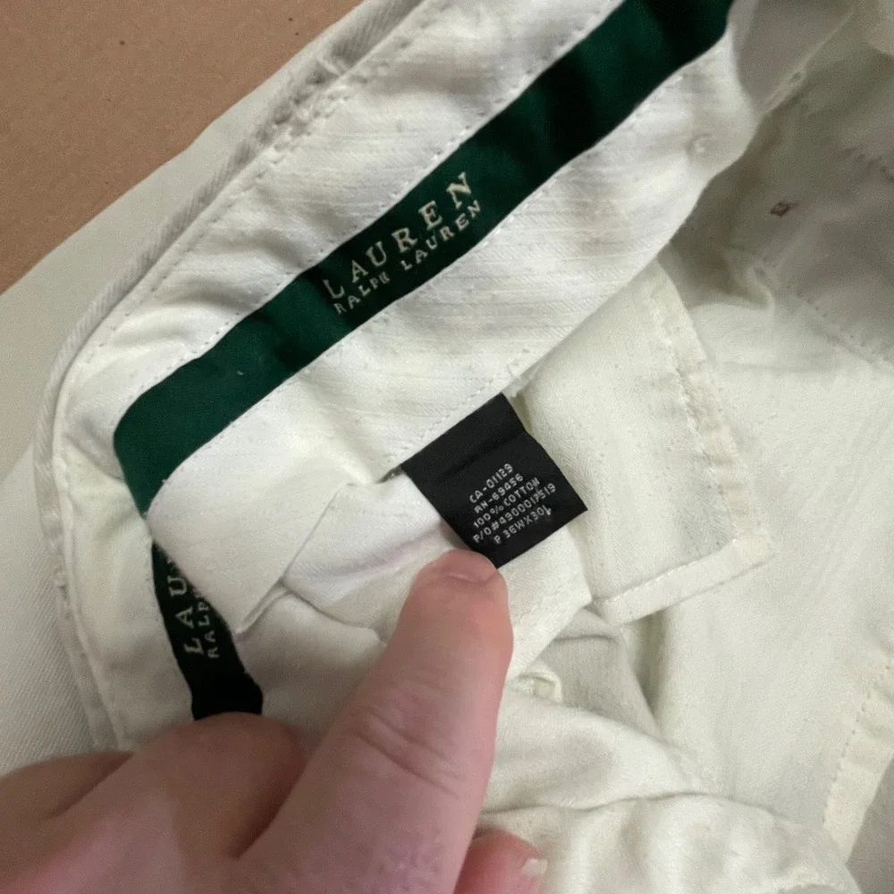 Vintage Lauren Ralph Lauren Lot of 2 Men's Classic Fit Chino Size 36X29